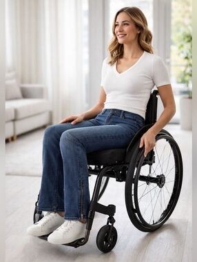 Tommy‎ Hilfiger Women's Adaptive Seated Fit Straight Jean